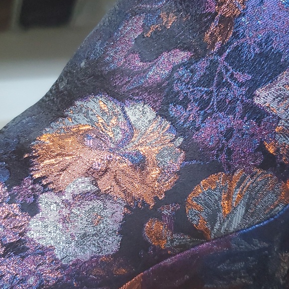 Zigi Soho Funky Metallic Floral Embroidered Textile Boots US 9 - Picture 5 of 9